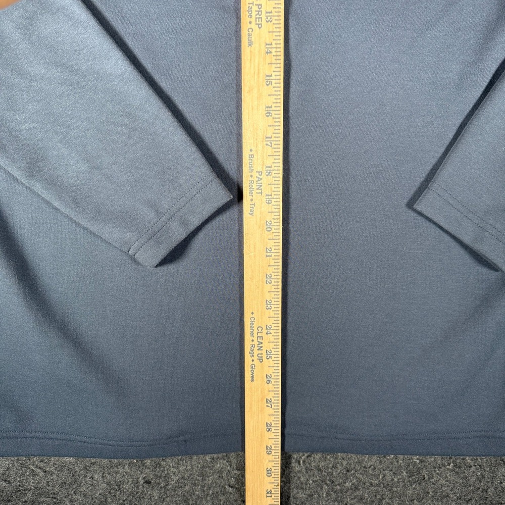 TravisMathew Mens Gray Quarter Zip Pullover Long Sleeve Golf Sweater Large 12506 - Picture 9 of 10